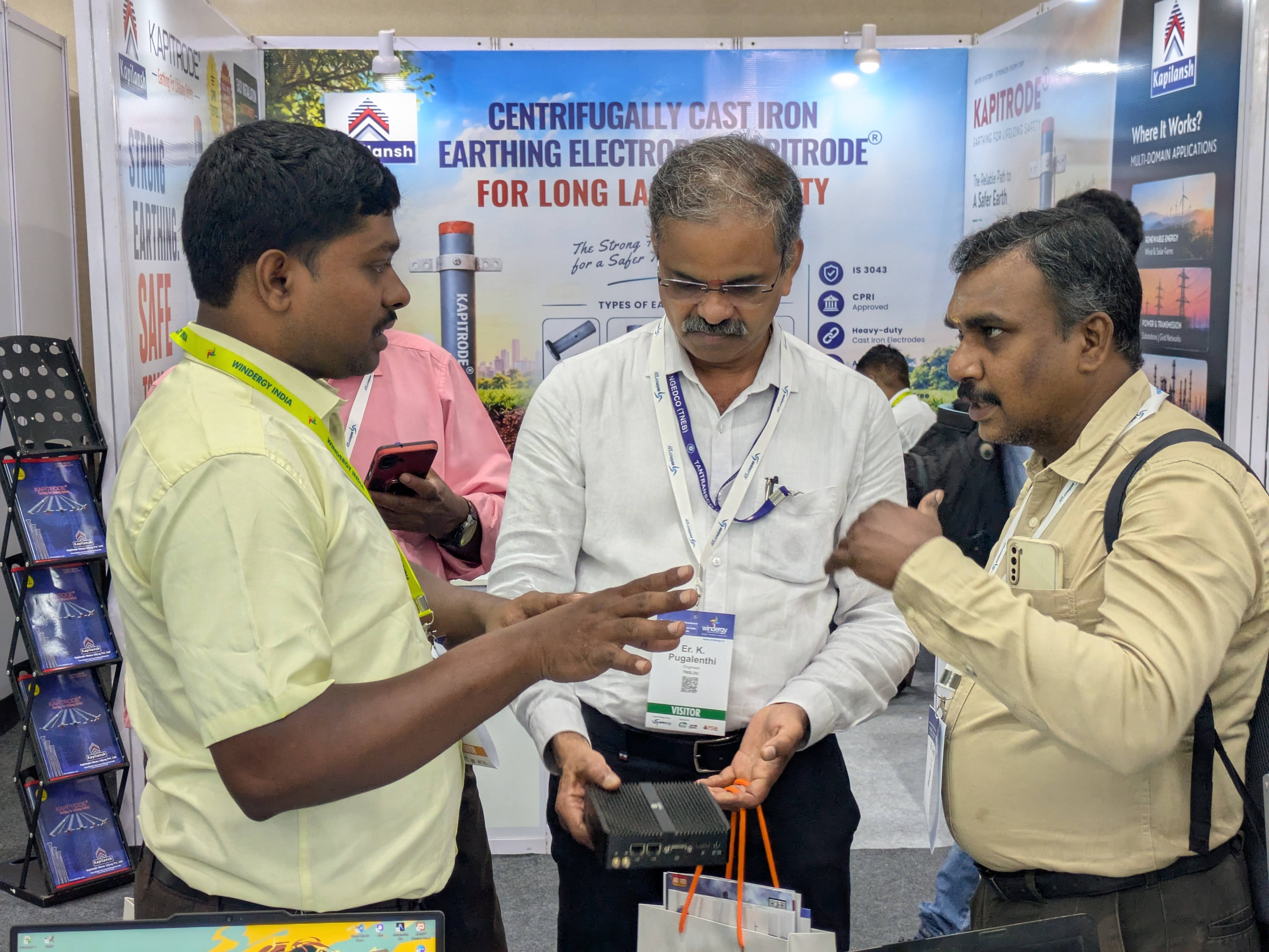 Expo floor activity
